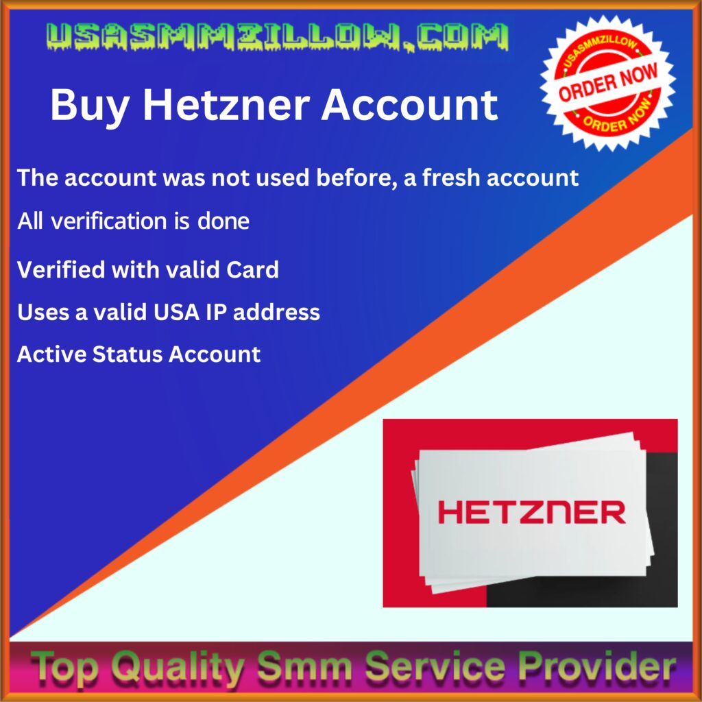 Buy Hetzner Account