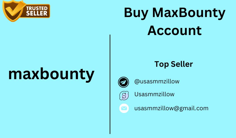 Buy MaxBounty Account