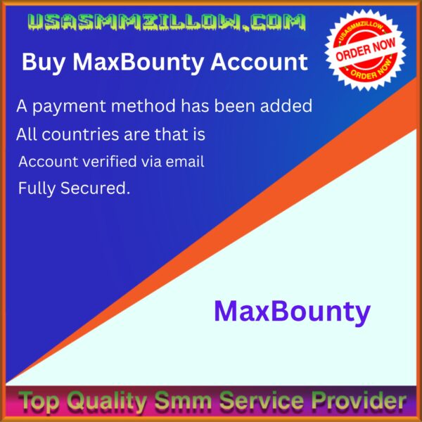 Buy MaxBounty Account